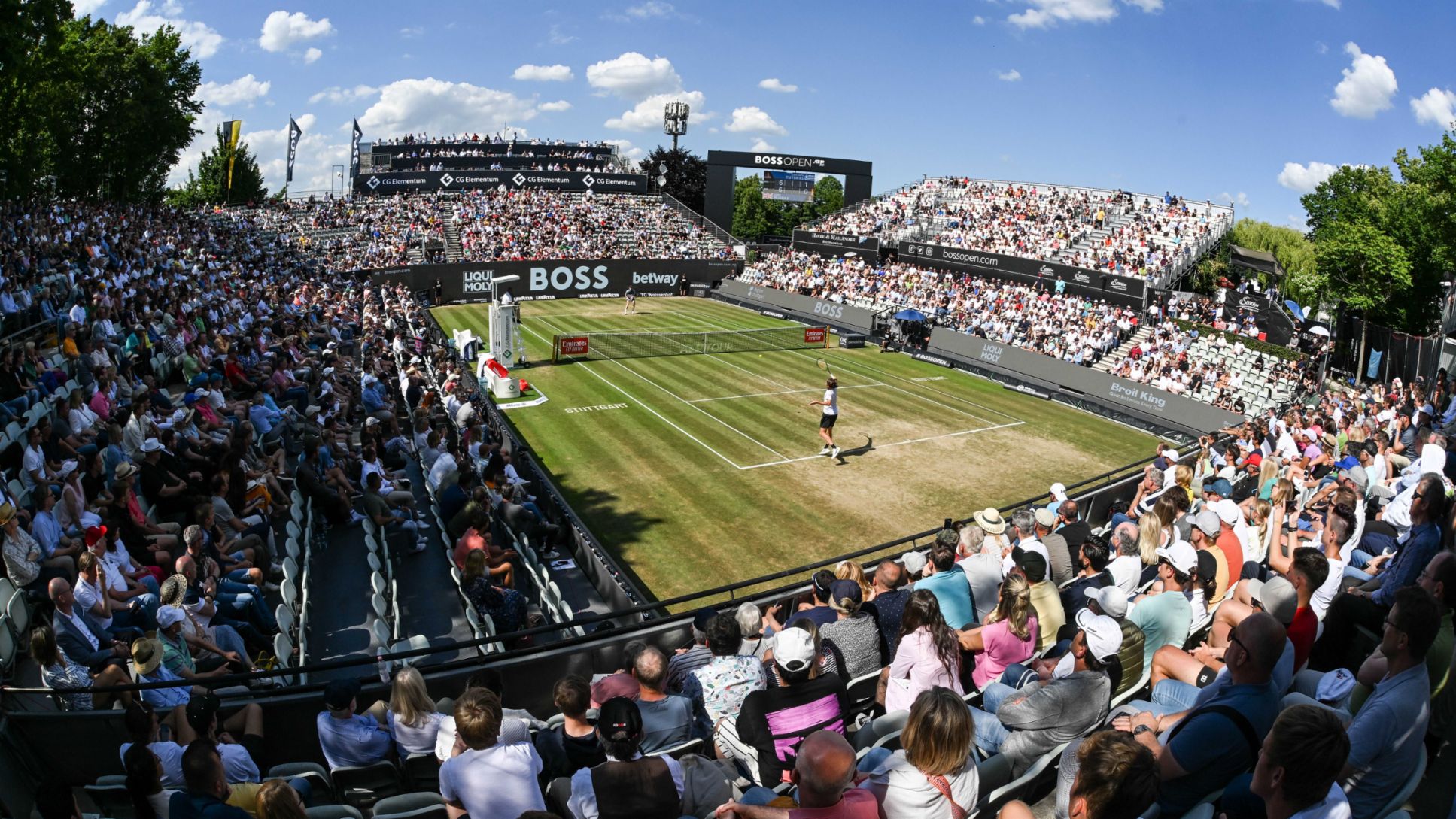 Porsche “Official Car & Mobility Partner” der Boss Open Porsche